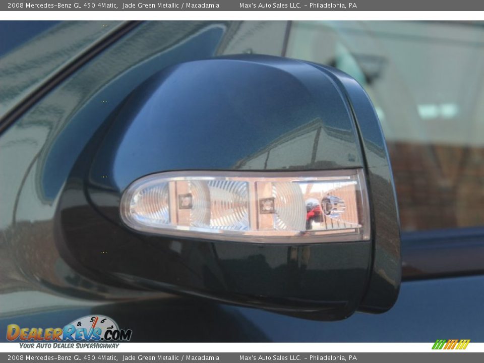 2008 Mercedes-Benz GL 450 4Matic Jade Green Metallic / Macadamia Photo #30