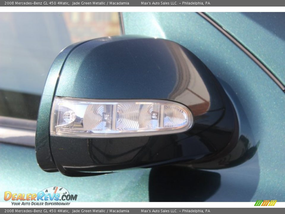 2008 Mercedes-Benz GL 450 4Matic Jade Green Metallic / Macadamia Photo #31