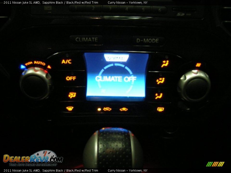 2011 Nissan Juke SL AWD Sapphire Black / Black/Red w/Red Trim Photo #32