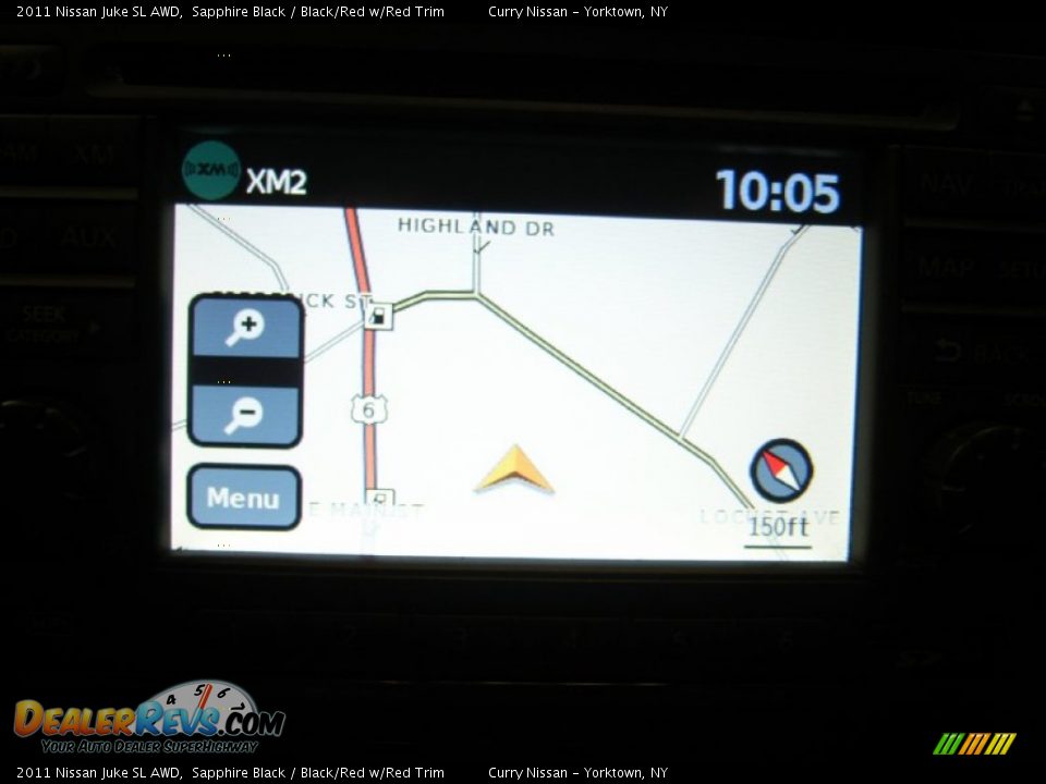 2011 Nissan Juke SL AWD Sapphire Black / Black/Red w/Red Trim Photo #34