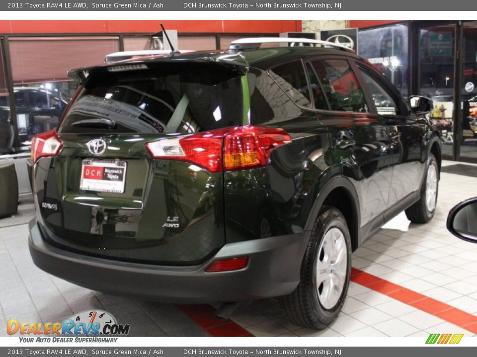 2013 Toyota RAV4 LE AWD Spruce Green Mica / Ash Photo #6