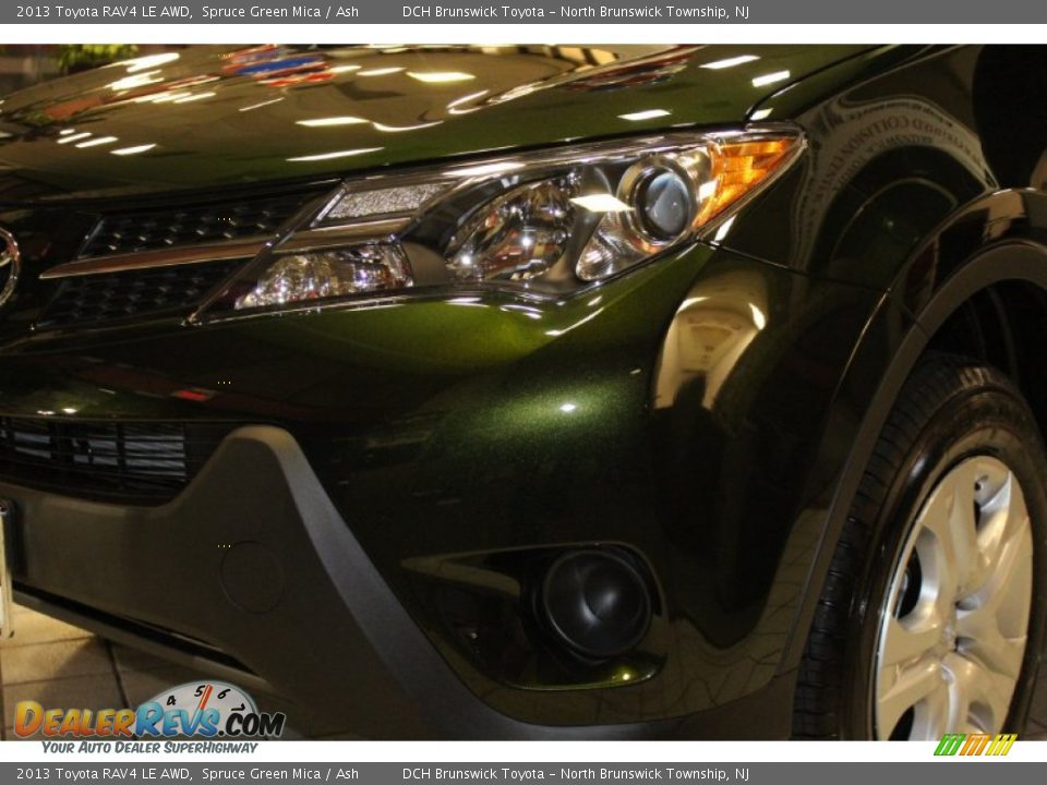 2013 Toyota RAV4 LE AWD Spruce Green Mica / Ash Photo #9