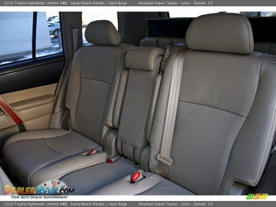 2010 Toyota Highlander Limited 4WD Sandy Beach Metallic / Sand Beige Photo #20