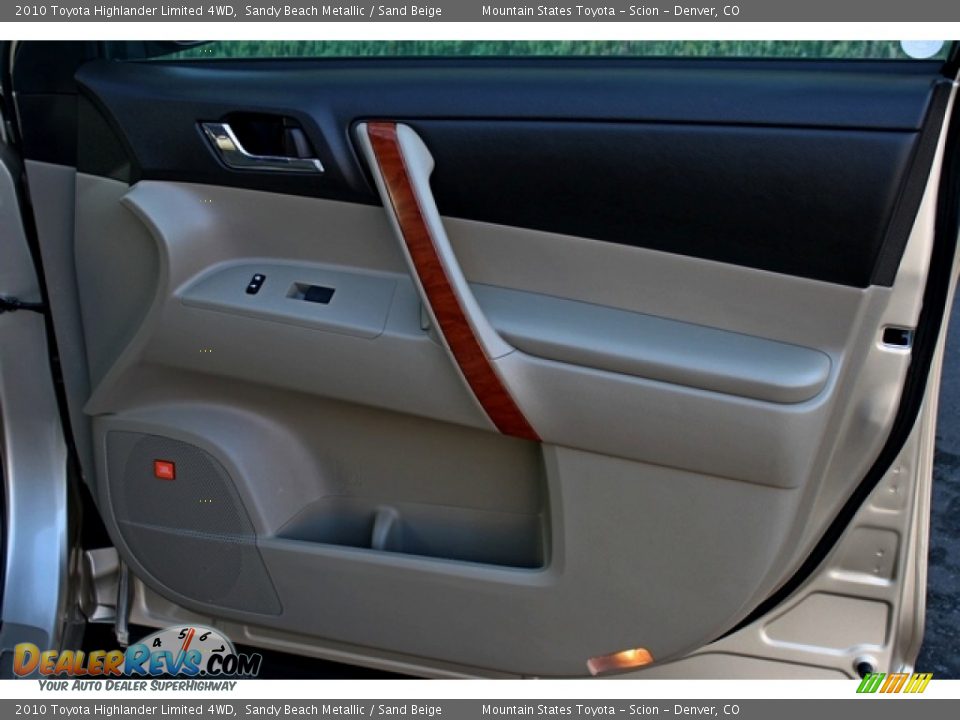 2010 Toyota Highlander Limited 4WD Sandy Beach Metallic / Sand Beige Photo #24