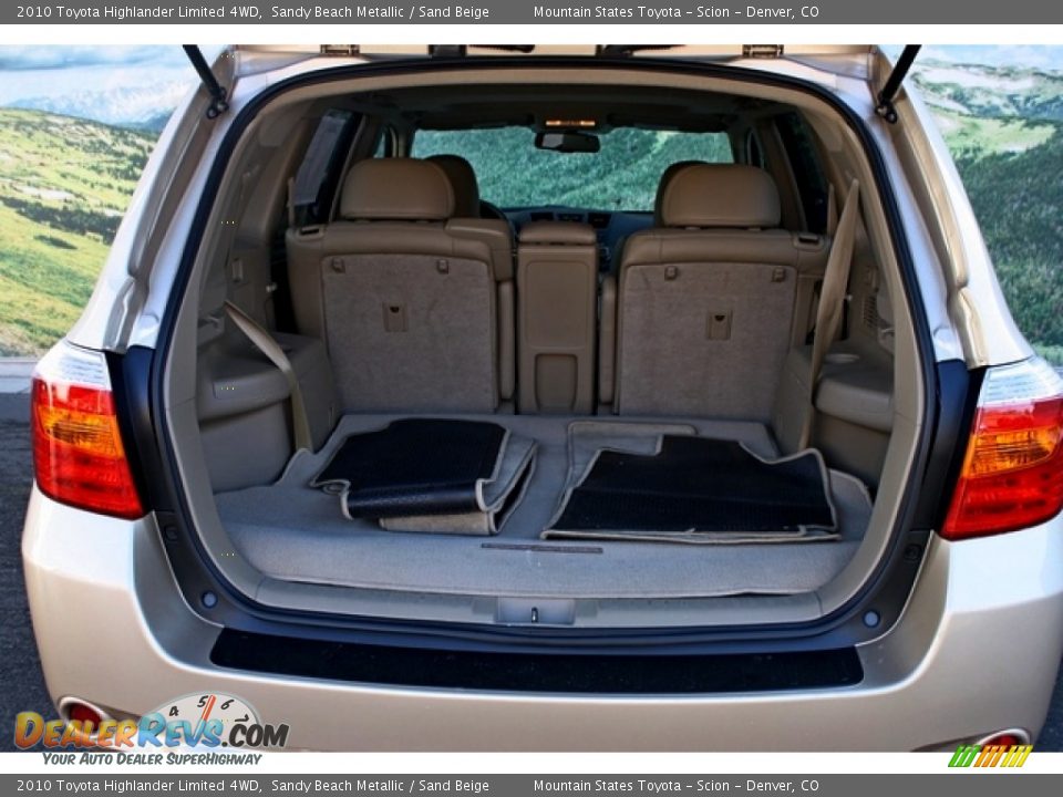 2010 Toyota Highlander Limited 4WD Sandy Beach Metallic / Sand Beige Photo #25