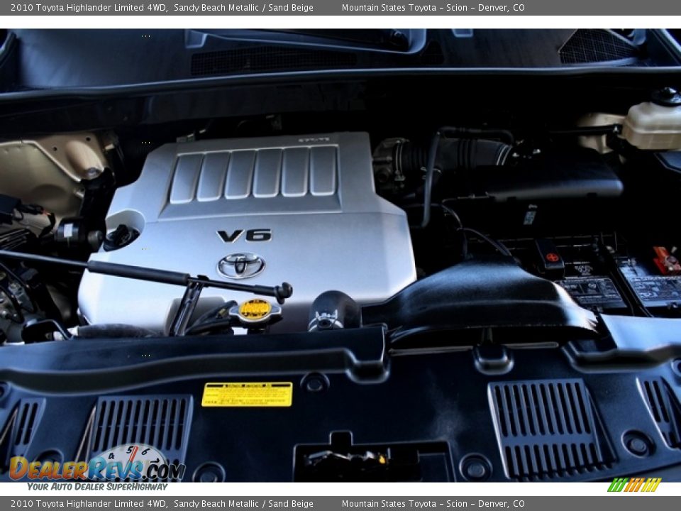 2010 Toyota Highlander Limited 4WD Sandy Beach Metallic / Sand Beige Photo #26