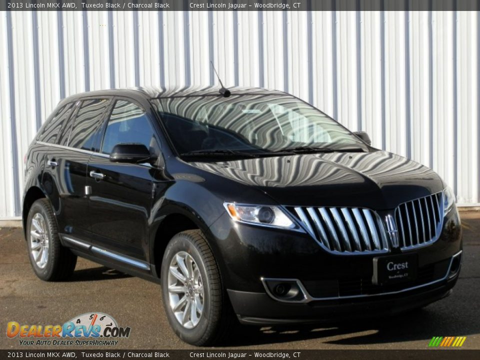 2013 Lincoln MKX AWD Tuxedo Black / Charcoal Black Photo #3