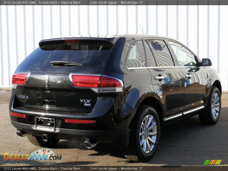 2013 Lincoln MKX AWD Tuxedo Black / Charcoal Black Photo #4