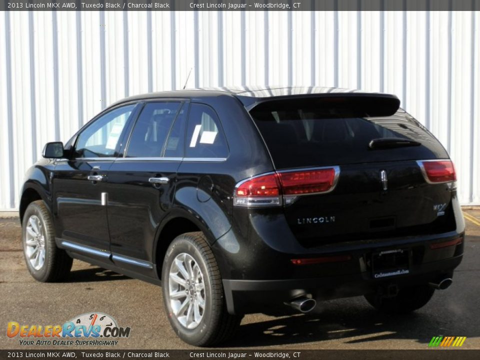 2013 Lincoln MKX AWD Tuxedo Black / Charcoal Black Photo #6