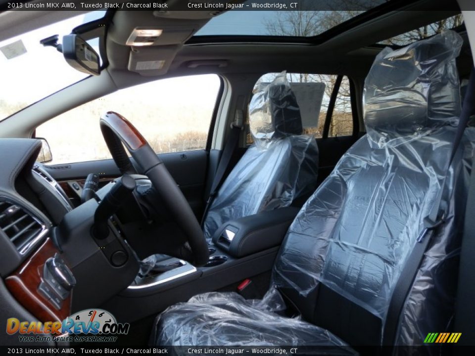 2013 Lincoln MKX AWD Tuxedo Black / Charcoal Black Photo #8