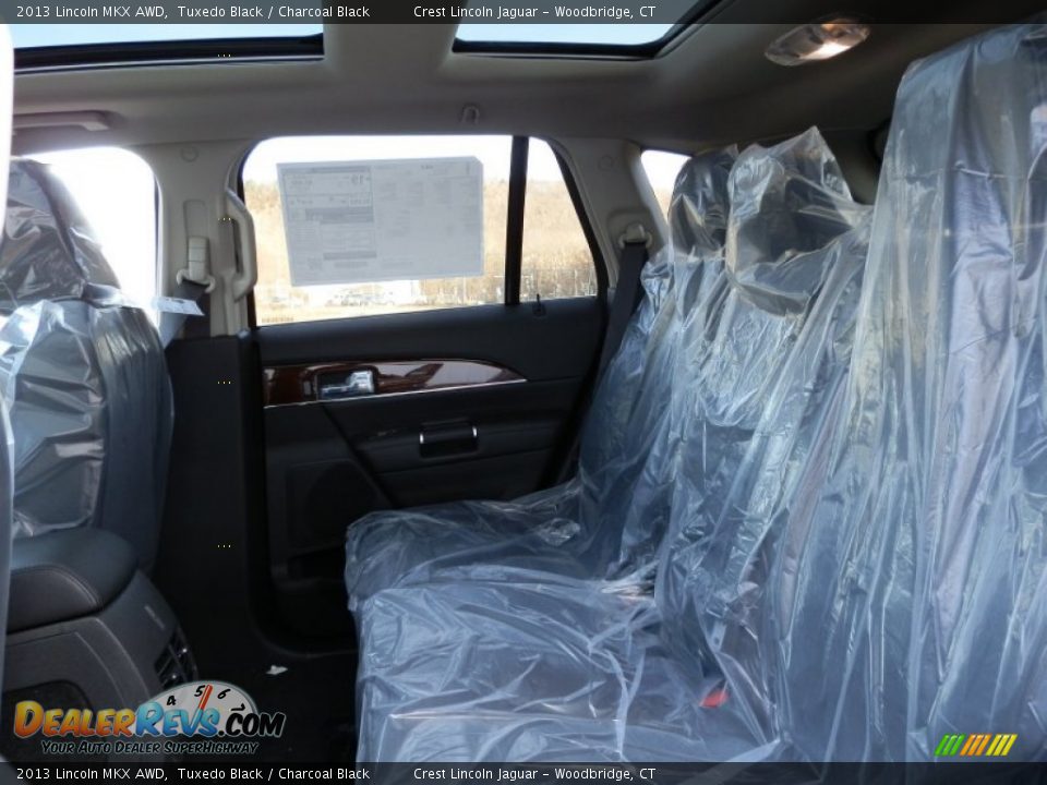 2013 Lincoln MKX AWD Tuxedo Black / Charcoal Black Photo #9