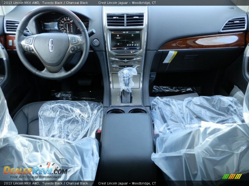 2013 Lincoln MKX AWD Tuxedo Black / Charcoal Black Photo #10