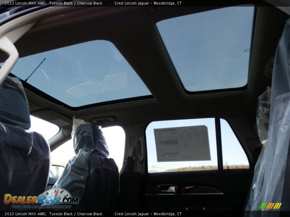 2013 Lincoln MKX AWD Tuxedo Black / Charcoal Black Photo #11