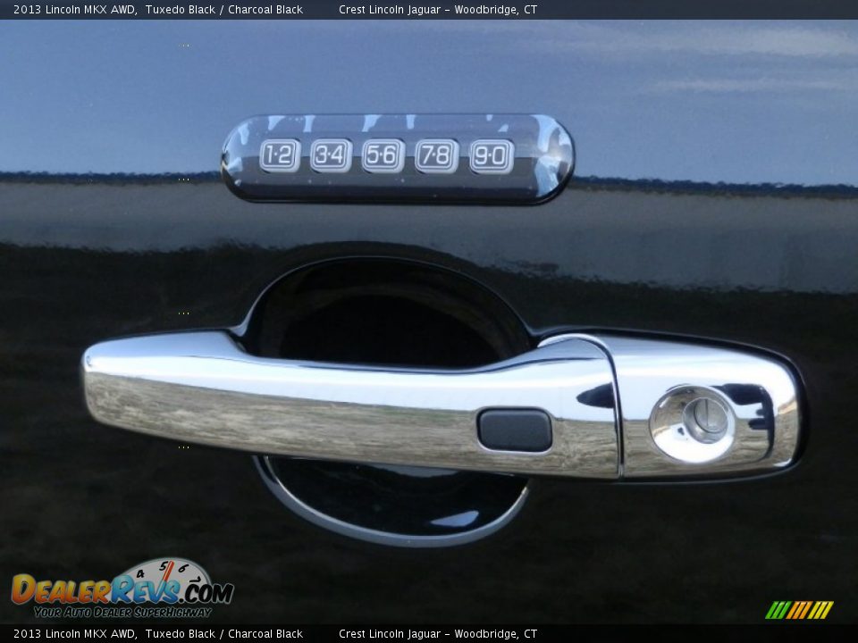 2013 Lincoln MKX AWD Tuxedo Black / Charcoal Black Photo #12