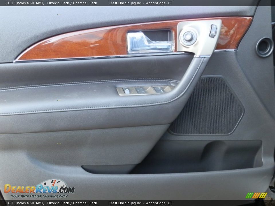 2013 Lincoln MKX AWD Tuxedo Black / Charcoal Black Photo #13