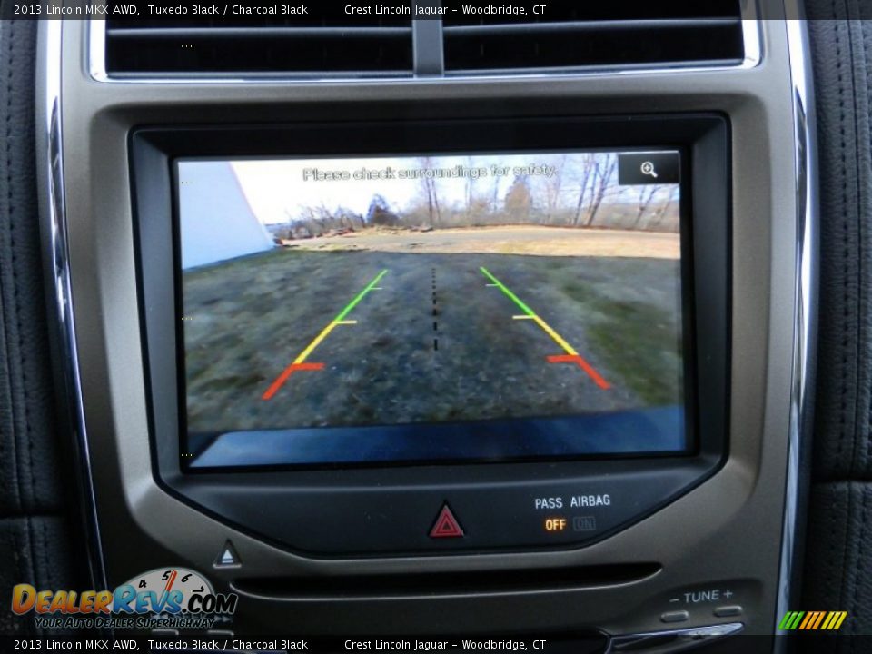 2013 Lincoln MKX AWD Tuxedo Black / Charcoal Black Photo #16