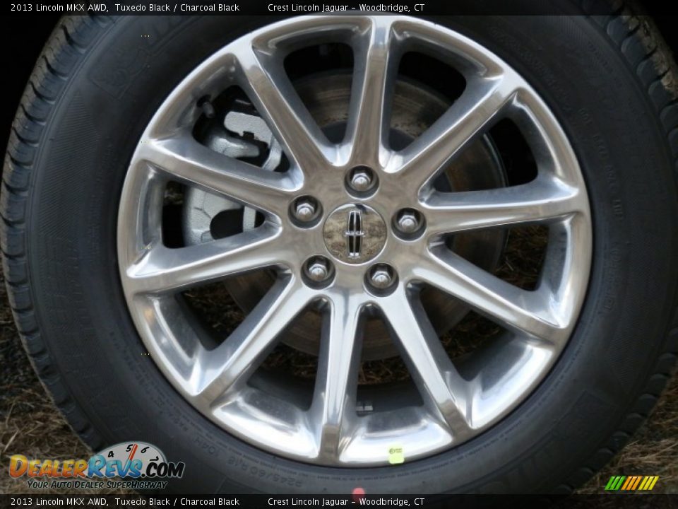 2013 Lincoln MKX AWD Tuxedo Black / Charcoal Black Photo #17