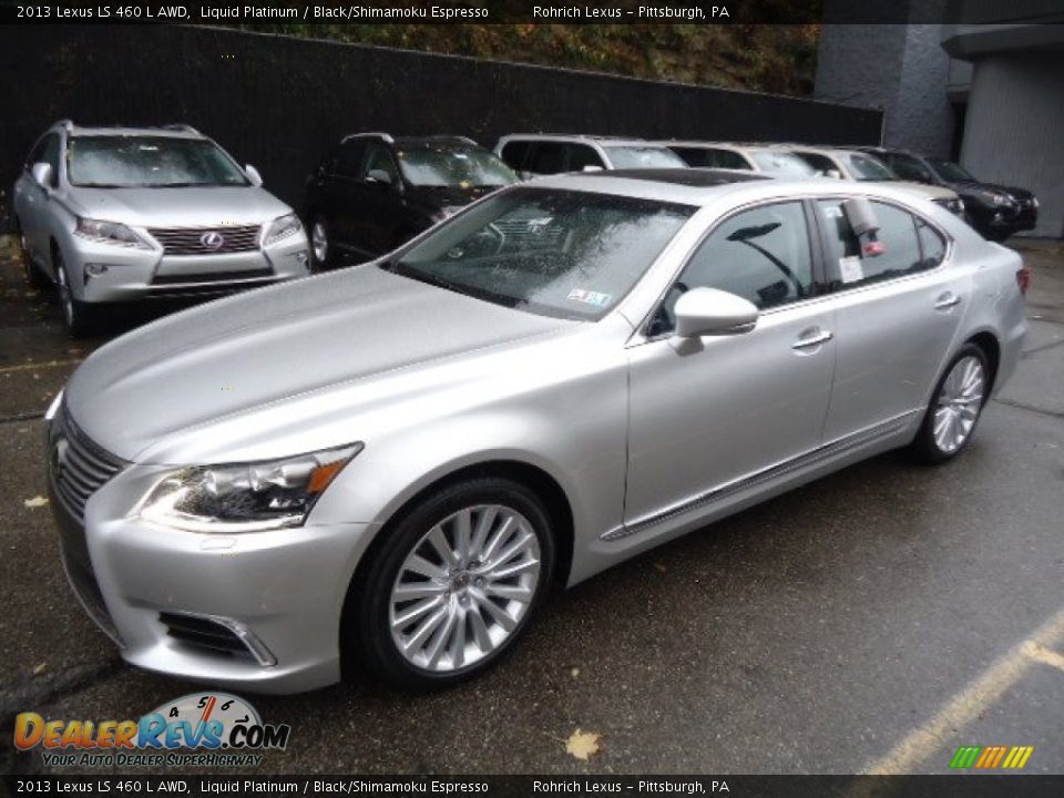 Front 3/4 View of 2013 Lexus LS 460 L AWD Photo #2