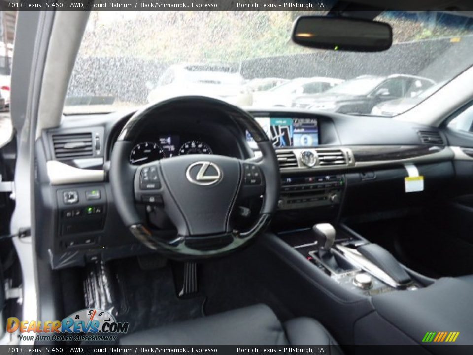 Dashboard of 2013 Lexus LS 460 L AWD Photo #6