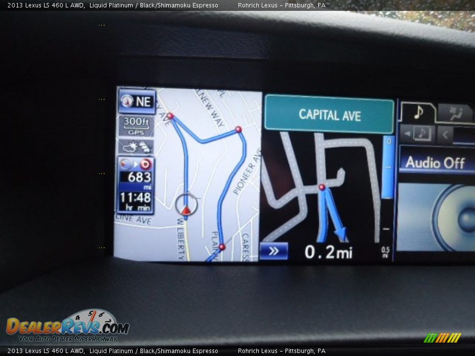 Navigation of 2013 Lexus LS 460 L AWD Photo #17