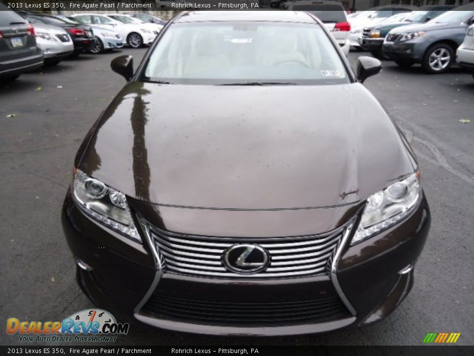 2013 Lexus ES 350 Fire Agate Pearl / Parchment Photo #5