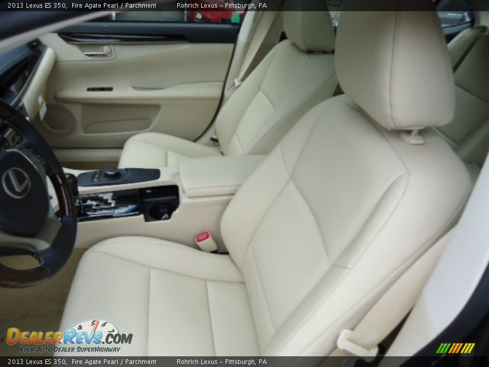2013 Lexus ES 350 Fire Agate Pearl / Parchment Photo #8