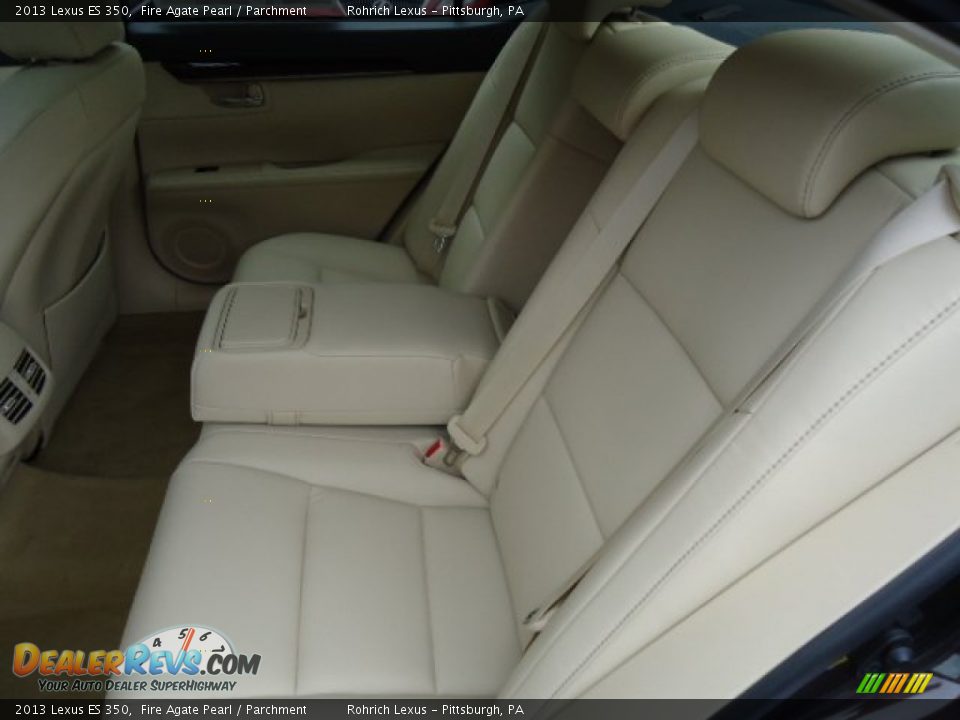 2013 Lexus ES 350 Fire Agate Pearl / Parchment Photo #9