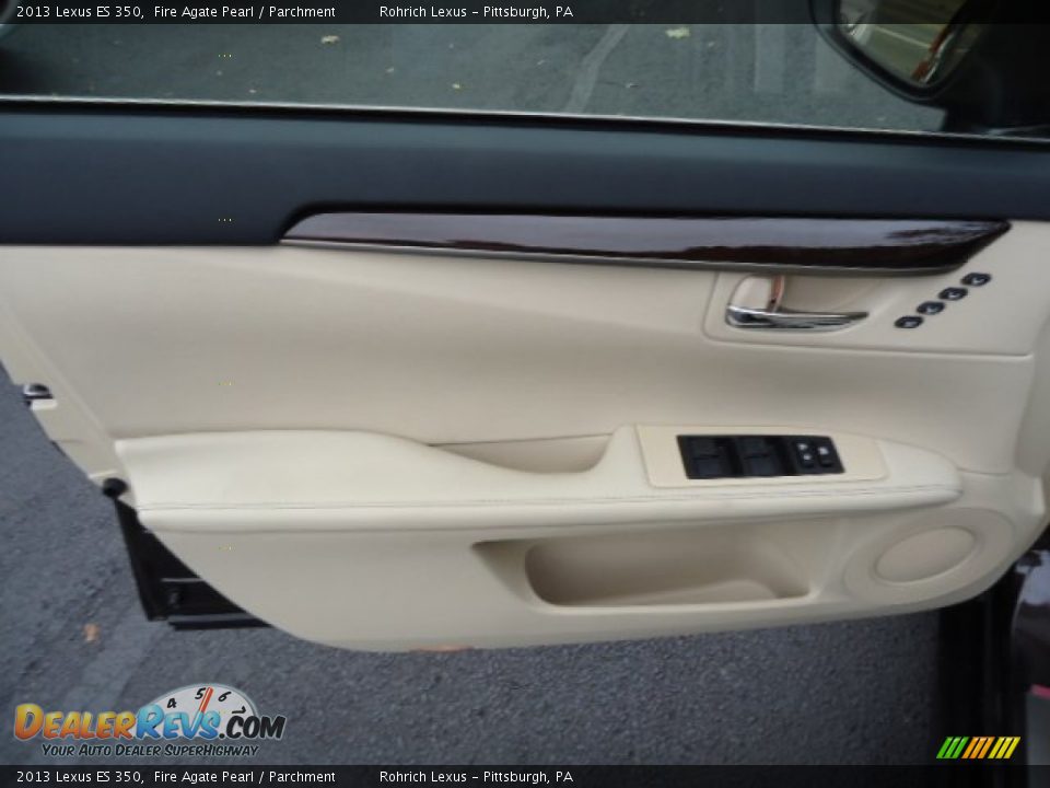 2013 Lexus ES 350 Fire Agate Pearl / Parchment Photo #12