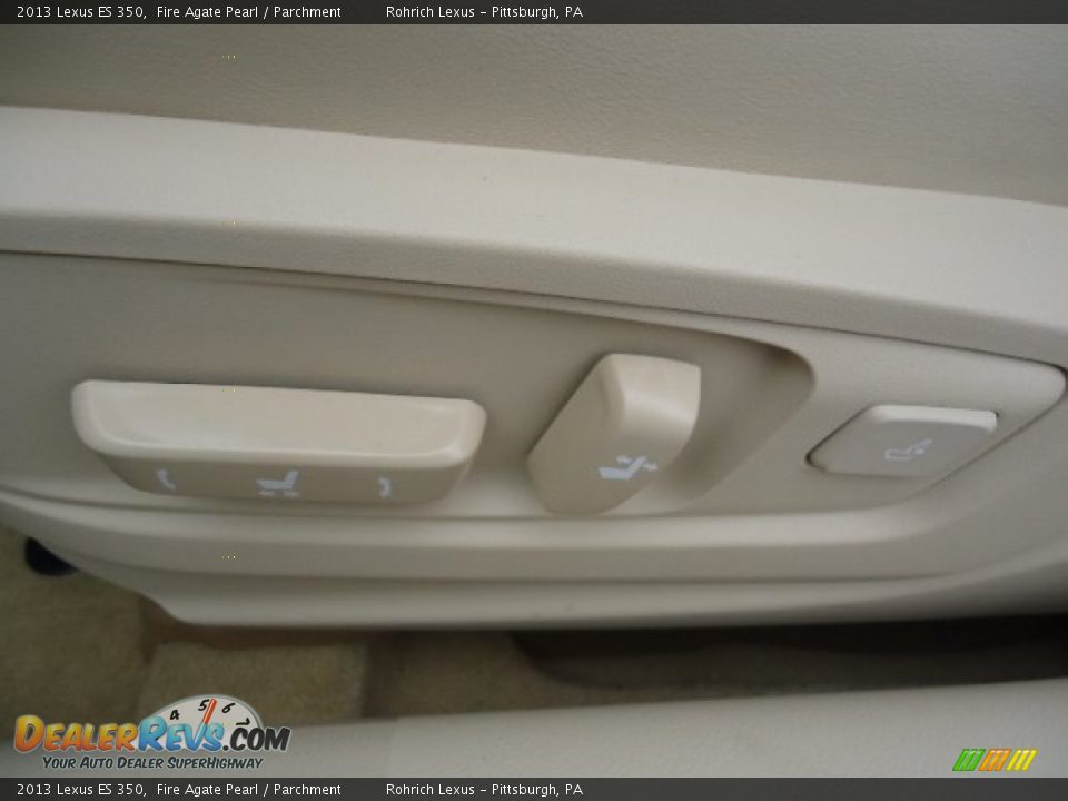 2013 Lexus ES 350 Fire Agate Pearl / Parchment Photo #13