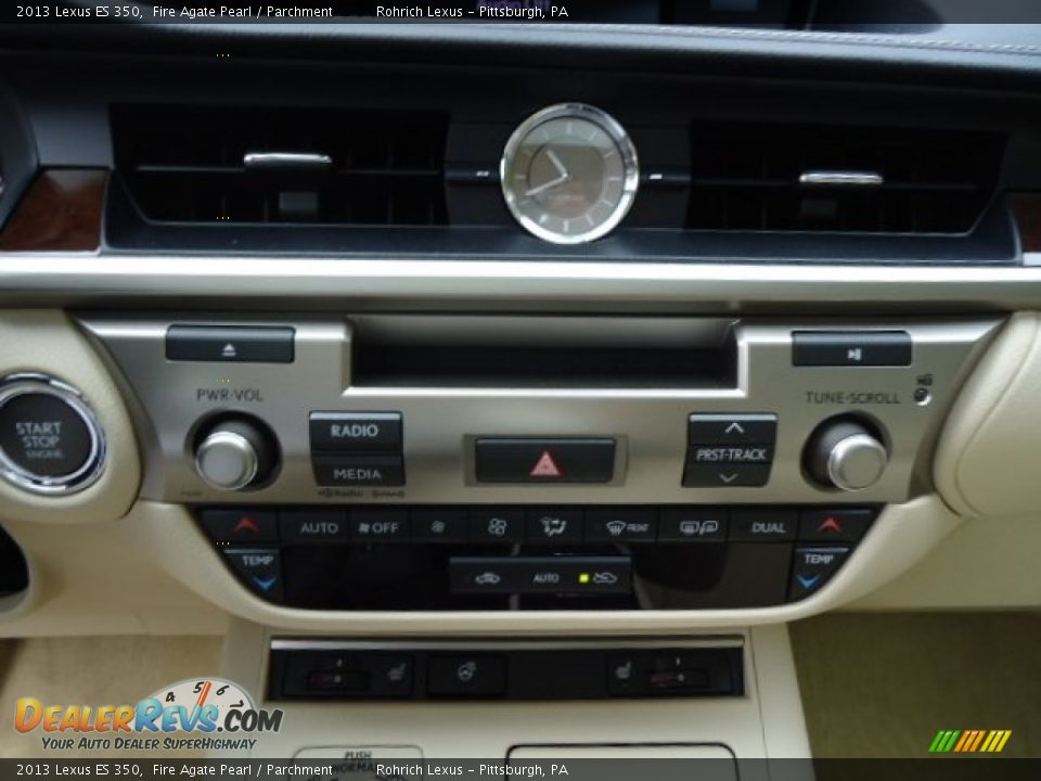 2013 Lexus ES 350 Fire Agate Pearl / Parchment Photo #19