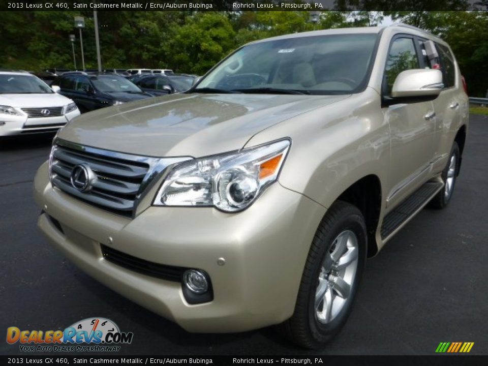 2013 Lexus GX 460 Satin Cashmere Metallic / Ecru/Auburn Bubinga Photo #8