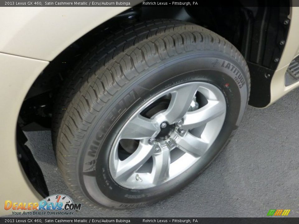 2013 Lexus GX 460 Satin Cashmere Metallic / Ecru/Auburn Bubinga Photo #9