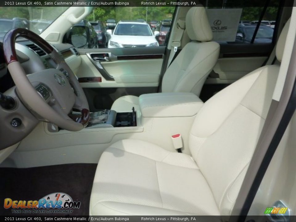 2013 Lexus GX 460 Satin Cashmere Metallic / Ecru/Auburn Bubinga Photo #10