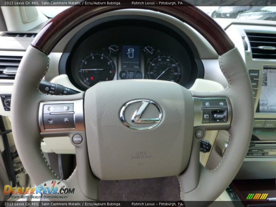 2013 Lexus GX 460 Satin Cashmere Metallic / Ecru/Auburn Bubinga Photo #15