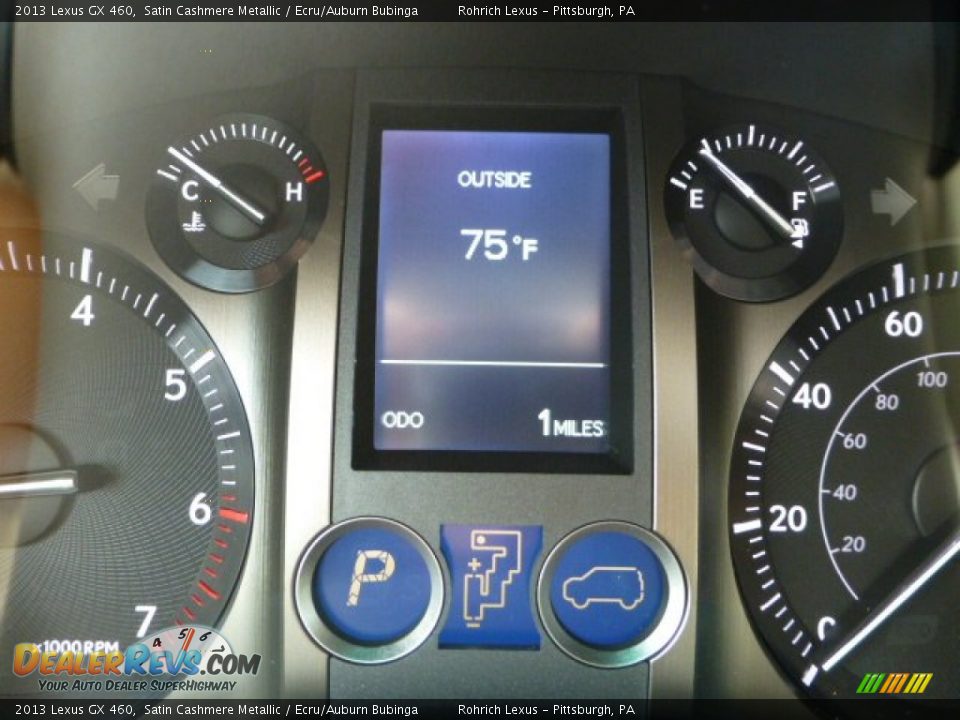 2013 Lexus GX 460 Satin Cashmere Metallic / Ecru/Auburn Bubinga Photo #18