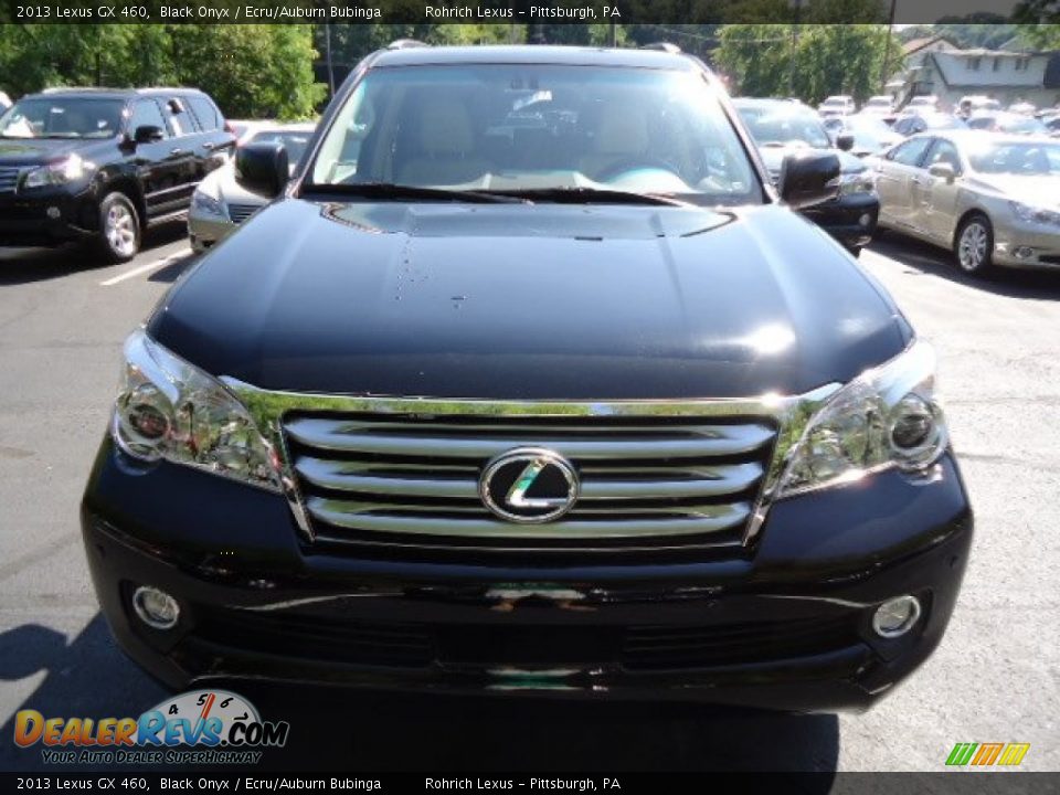 2013 Lexus GX 460 Black Onyx / Ecru/Auburn Bubinga Photo #7