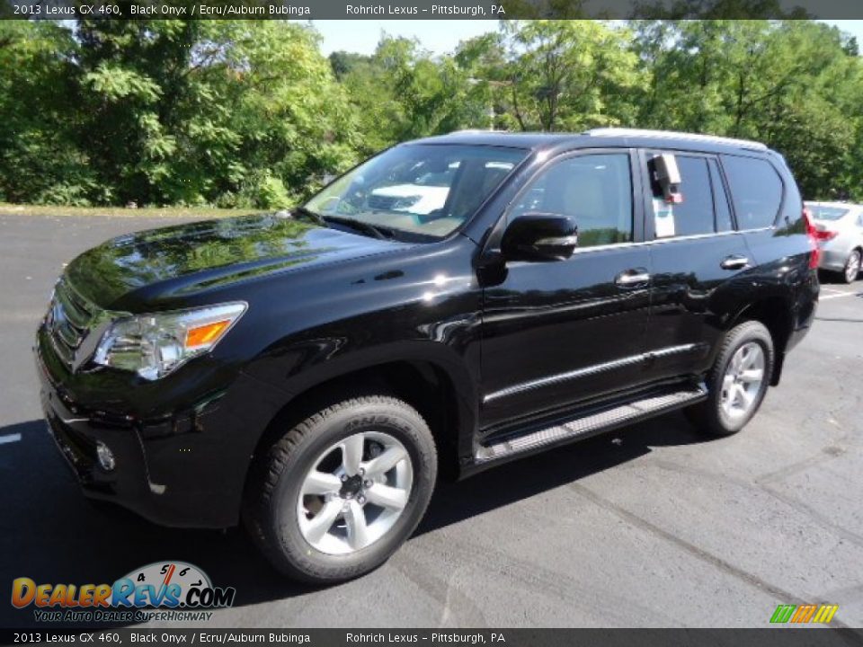 2013 Lexus GX 460 Black Onyx / Ecru/Auburn Bubinga Photo #8