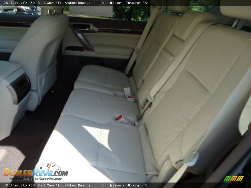 2013 Lexus GX 460 Black Onyx / Ecru/Auburn Bubinga Photo #11