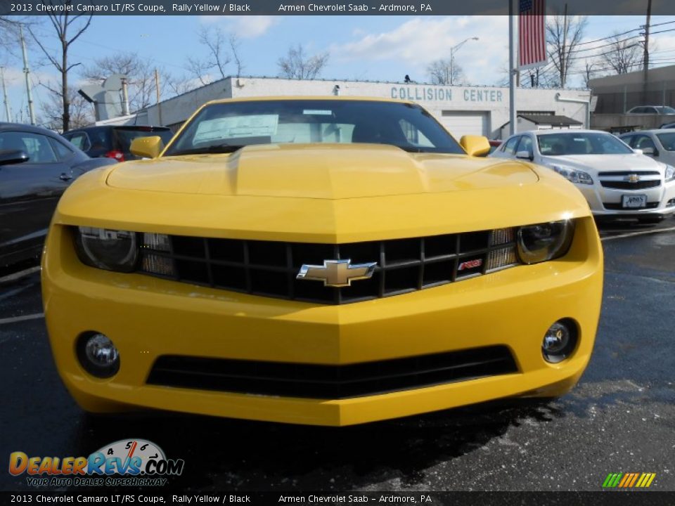 2013 Chevrolet Camaro LT/RS Coupe Rally Yellow / Black Photo #2