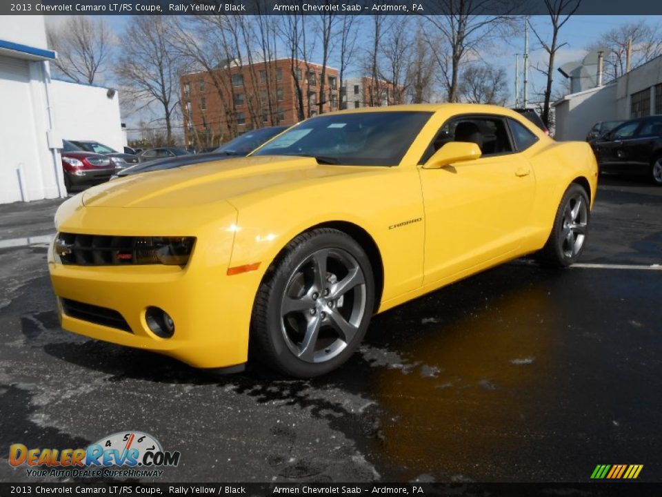 2013 Chevrolet Camaro LT/RS Coupe Rally Yellow / Black Photo #3