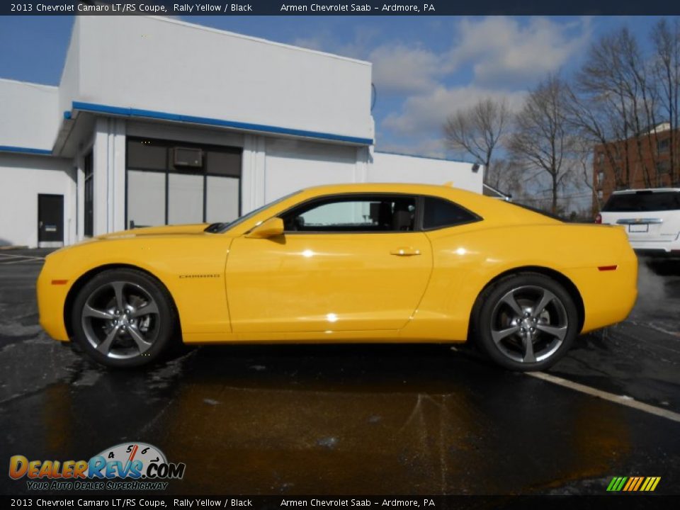 2013 Chevrolet Camaro LT/RS Coupe Rally Yellow / Black Photo #4