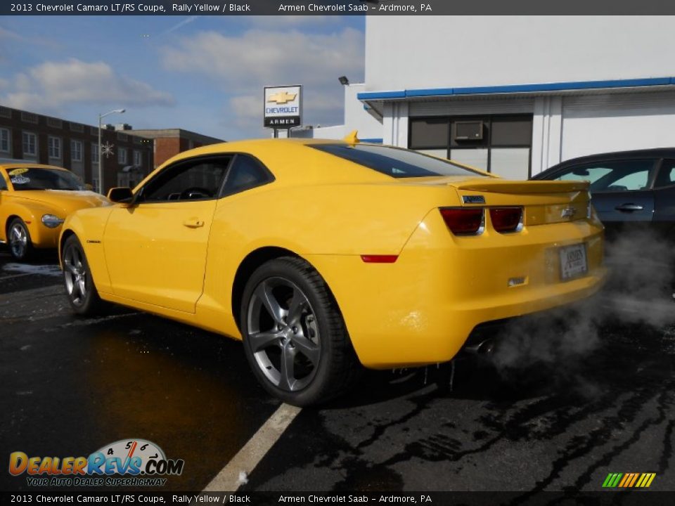 2013 Chevrolet Camaro LT/RS Coupe Rally Yellow / Black Photo #5