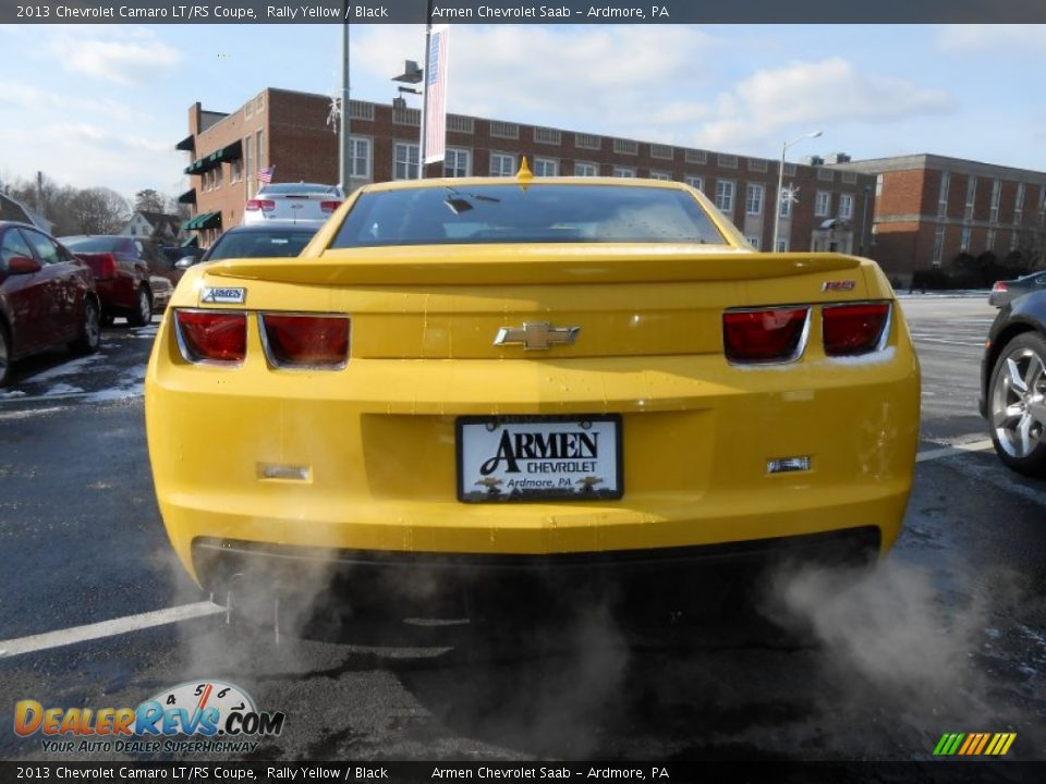 2013 Chevrolet Camaro LT/RS Coupe Rally Yellow / Black Photo #6