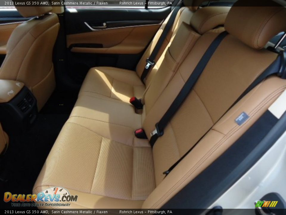 2013 Lexus GS 350 AWD Satin Cashmere Metallic / Flaxen Photo #11