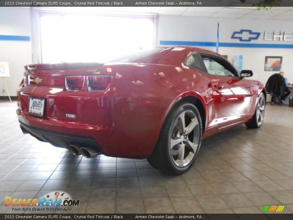 2013 Chevrolet Camaro SS/RS Coupe Crystal Red Tintcoat / Black Photo #5