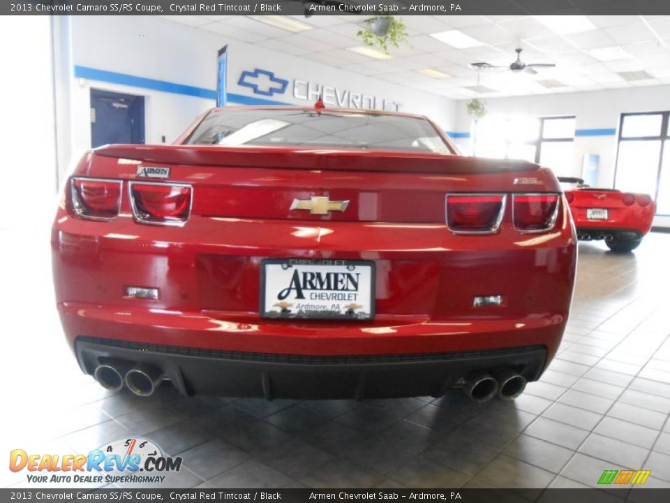 2013 Chevrolet Camaro SS/RS Coupe Crystal Red Tintcoat / Black Photo #6