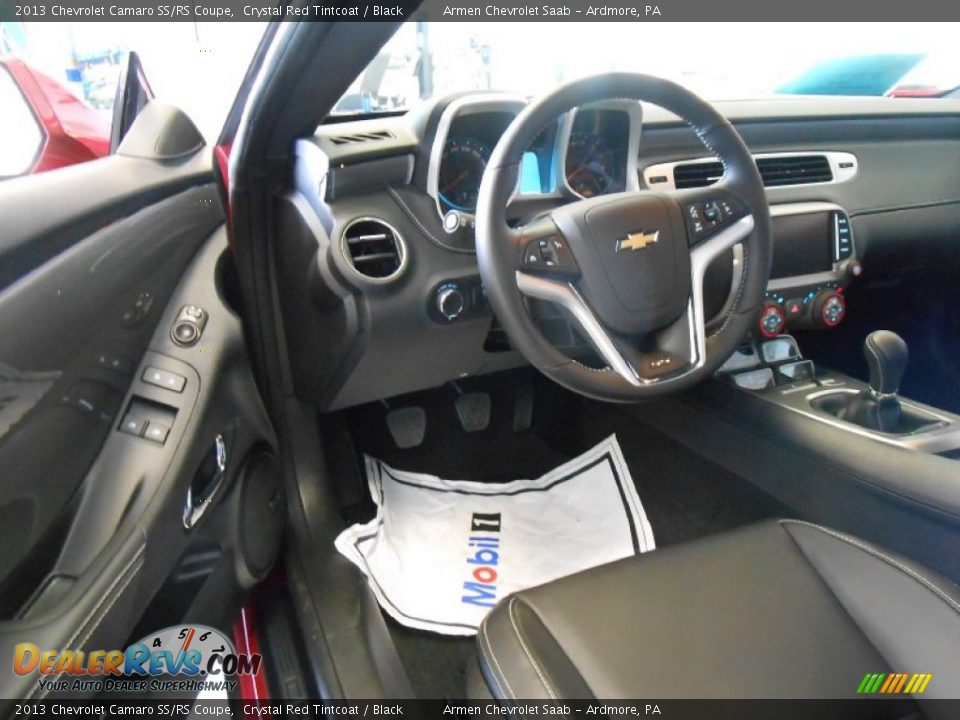 2013 Chevrolet Camaro SS/RS Coupe Crystal Red Tintcoat / Black Photo #7