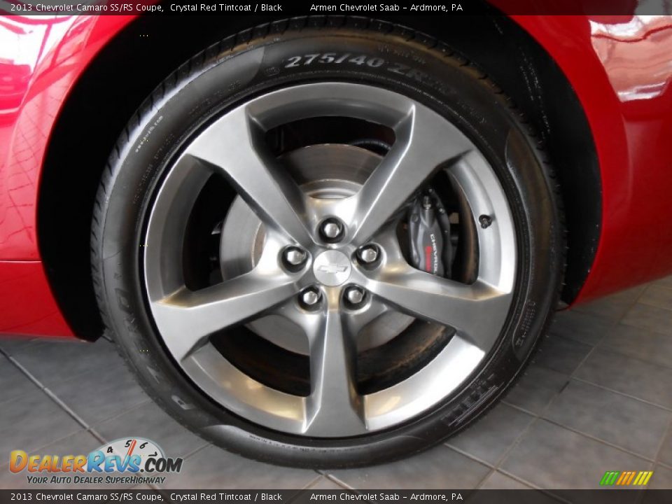 2013 Chevrolet Camaro SS/RS Coupe Crystal Red Tintcoat / Black Photo #11