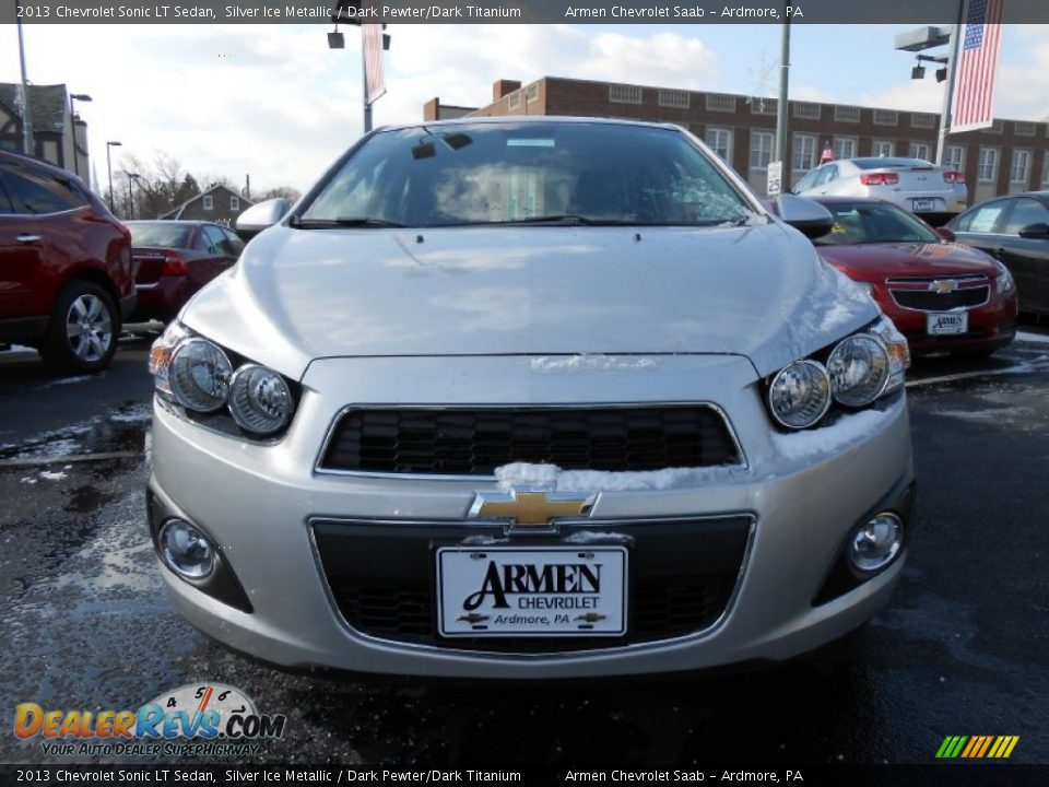 2013 Chevrolet Sonic LT Sedan Silver Ice Metallic / Dark Pewter/Dark Titanium Photo #2