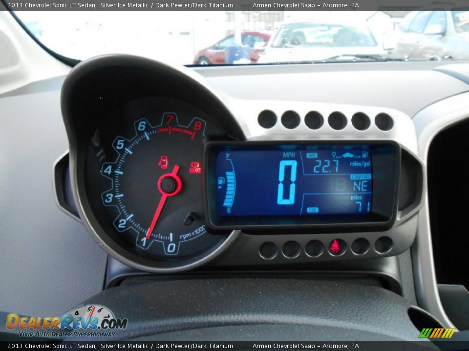 2013 Chevrolet Sonic LT Sedan Gauges Photo #15